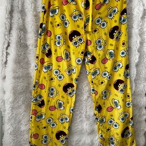 Spongebob pajama pants large